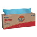 Wypall Towels & Wipes, Blue, Box, Double Recrepe (DRC), 100 Wipes, Unscented, 900 PK KCC 05740